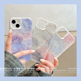 เคสโทรศัพท์มือถือแบบแข็ง กันกระแทก สีสันสดใส สไตล์เกาหลี สําหรับ iphone 15 14 13 11 12 pro max