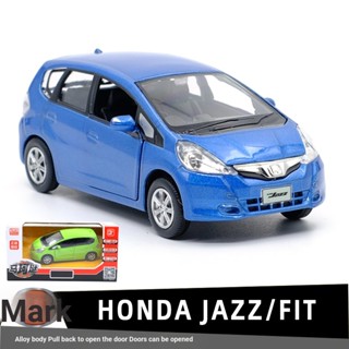 Rmz HONDA JAZZ/FIT โมเดลรถยนต์อัลลอย 1: 36 ของเล่นสําหรับเด็ก