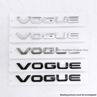 สติกเกอร์โลโก้ VOGUE สําหรับตกแต่งรถยนต์ Land Rover Range Rover VOGUESE Trunk Badge VOGUE