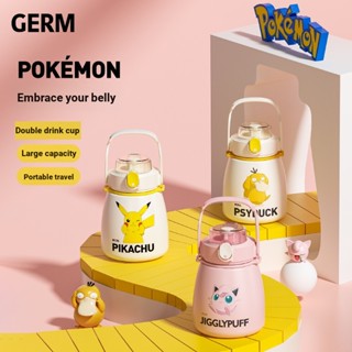 Germ Pokémon กระติกน้ําร้อน สเตนเลส 316 เกรดทางการแพทย์ คุณภาพสูง 1,000 มล.