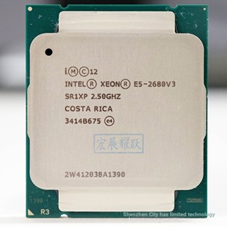 Intel Xeon 12-core E5-2680 V3 lga2011 pin หลวม CPU รับประกันหนึ่งปี