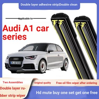 Audi A1 ที่ปัดน้ําฝน Audi A1 (8X1) 3 ประตู Sportback (5 ประตู / GB) แถบยางคู่ ที่ปัดน้ําฝน ที่ปัดน้ําฝน ที่ปัดน้ําฝน ด้านหน้า ด้านหลัง