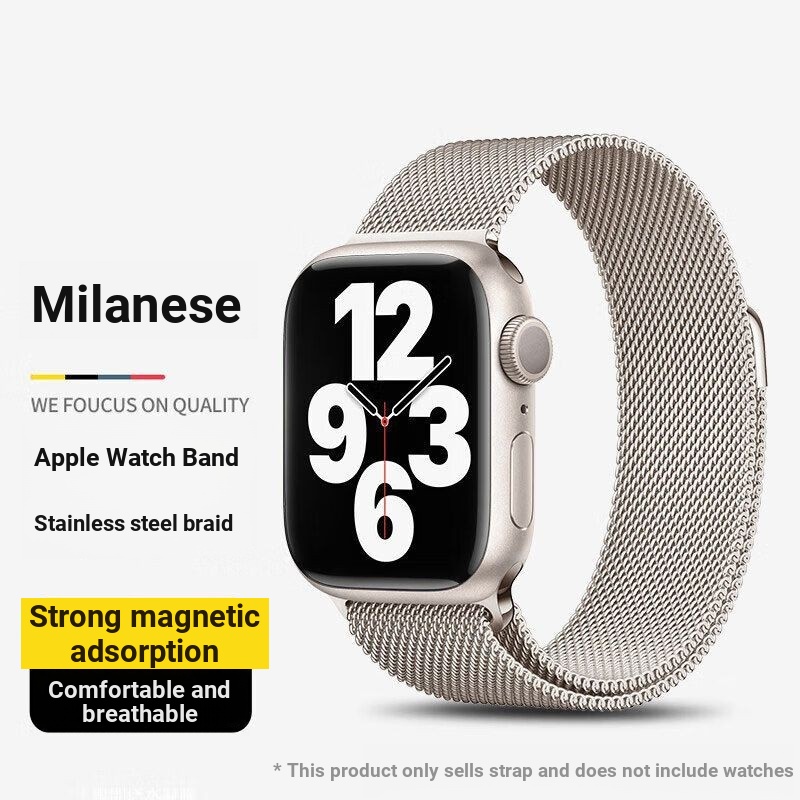 สายนาฬิกาข้อมือ สายมิลาน สําหรับ AppleWatch Apple S9 8 7 2 1 0 3 6 Ultra Se45 มม.