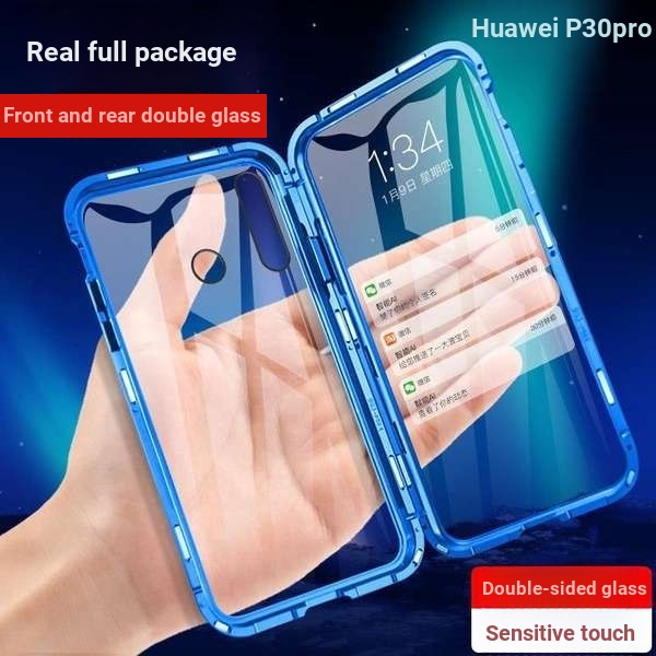 เคสโทรศัพท์มือถือแบบแก้ว แม่เหล็ก สองด้าน กันกระแทก สําหรับ Huawei Changxiang 9s y9 2019 9plus