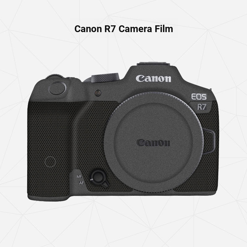 สติกเกอร์ฟิล์มหนัง คาร์บอนไฟเบอร์ ลายพราง 3M สําหรับกล้อง Canon EOS R7 Canon R7