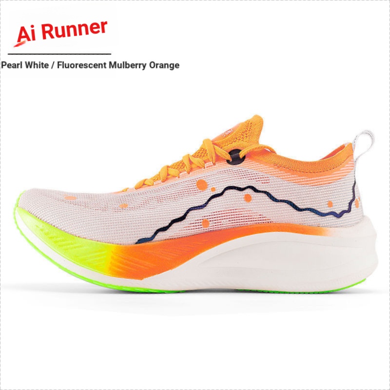 Ai Runner รองเท้าผ้าใบลําลอง น้ําหนักเบา ระบายอากาศ ดูดซับแรงกระแทก สําหรับผู้ชาย เหมาะกับการวิ่งมาราธอน jaW1