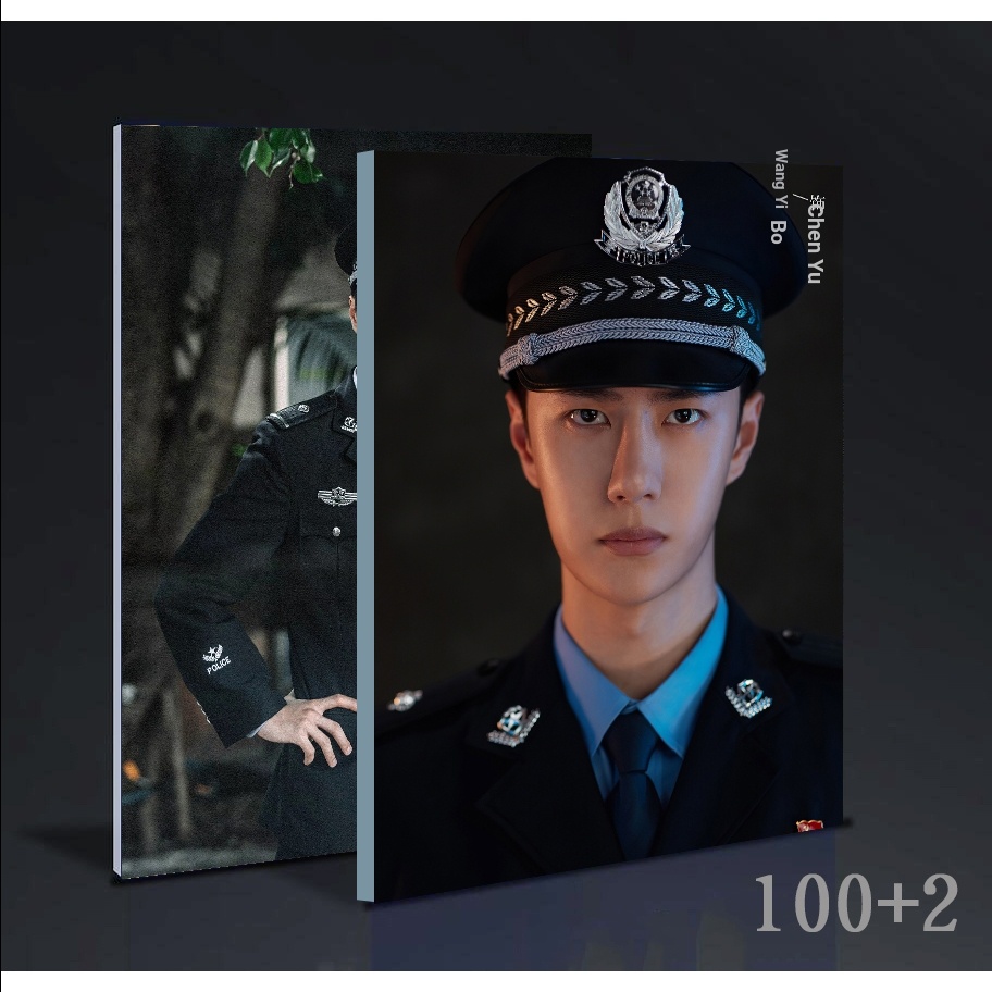 Ice Rain King Yibo Chen Yu Collection อัลบั ้ มภาพอัลบั ้ มภาพ 100 + 2 หน ้ า Perfect Collection