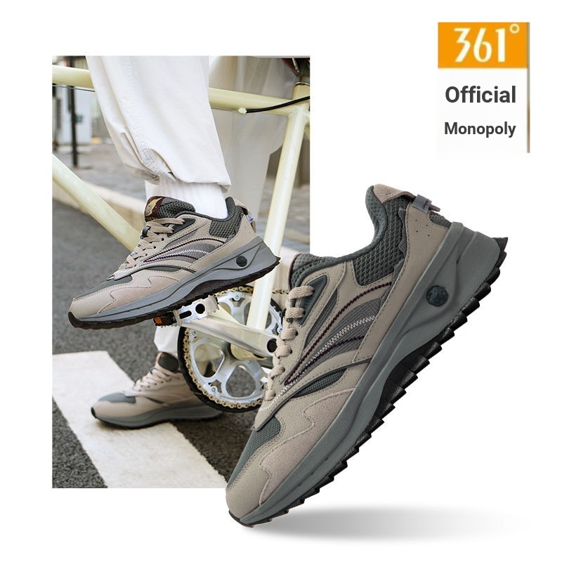 361° กีฬารองเท้าผู้ชายรองเท้าคําตอบรองเท้านุ่มน้ําหนักเบารองเท้าวิ่งรองเท้าลําลองรองเท้าพ่อผู้ชาย