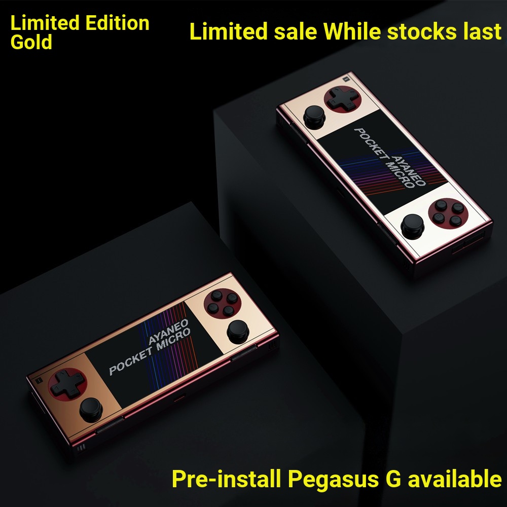 AYANEO Pocket MICRO Android Handheld G99 โปรเซสเซอร์เปิดแหล่งเกมมือถือของขวัญวันเกิดมือถือ