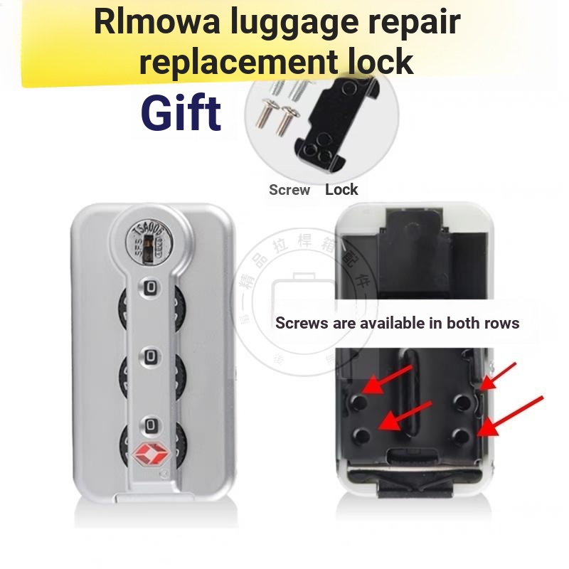 เหมาะสําหรับ RImowa กระเป๋าเดินทาง 006 ล็อคอุปกรณ์เสริม 925 ล็อค 972 ล็อคกล่อง PC ล็อค RImowa ล็อคซ่