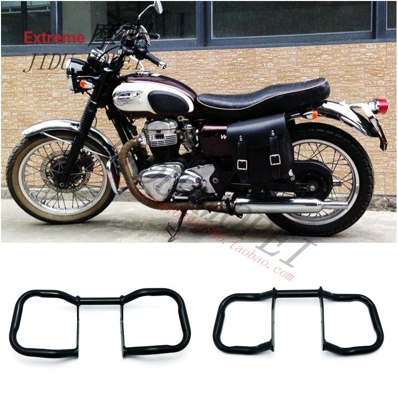 [NCSF] เหมาะสําหรับ Kawasaki W400 W650 W800 ดัดแปลงกันชนบาร์ยามกันกระแทกคุณภาพสูง