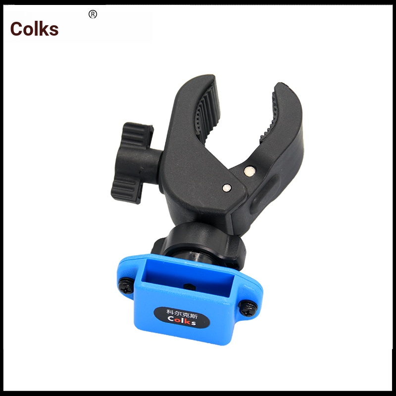 Colks Universal Handtop Bracket Clip-On Handtop/มือไมโครโฟนแขวนรถ Clip-On Bracket รถจักรยานยนต์ Handlebar Bracket กลับ Clip-On Hanger
