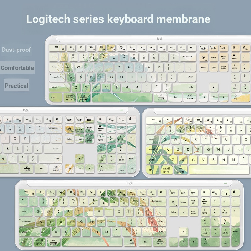 Logitech K580 MK470 คีย์บอร์ดป้องกันฟิล์ม K950 K380 K480 K780 คอมพิวเตอร์เดสก์ท็อปคีย์บอร์ดฟิล์ม MX 