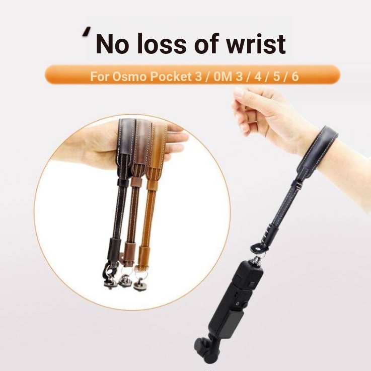 เหมาะสําหรับ DJI Pocket 4 OSMO 360 DJI Pocket POCKET 3 สายคล้องมือ OSMO 3/4/5/6/SE Lanyard สายรัดข้อมือสายรัดข้อมืออุปกรณ์เสริม