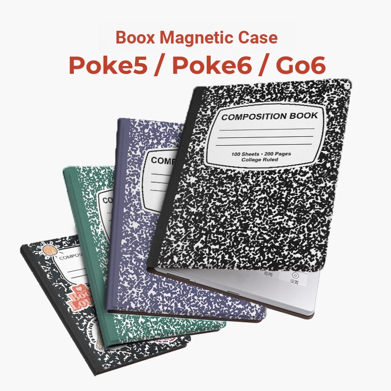 Twosheep Aragonite boox poke6 เคสป้องกัน E-Book poke5 เคสป้องกัน ONYX Go6 ประเภทแม่เหล็ก 6 นิ้ว 2024