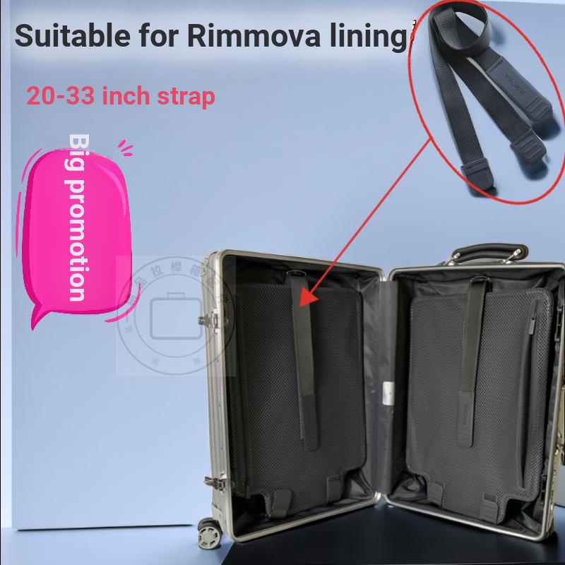 เหมาะสําหรับ rimowa กระเป๋าเดินทาง rimowa สายรัดพาร์ทิชัน rimowa อุปกรณ์เสริมสายรัดพาร์ทิชัน Velcro 