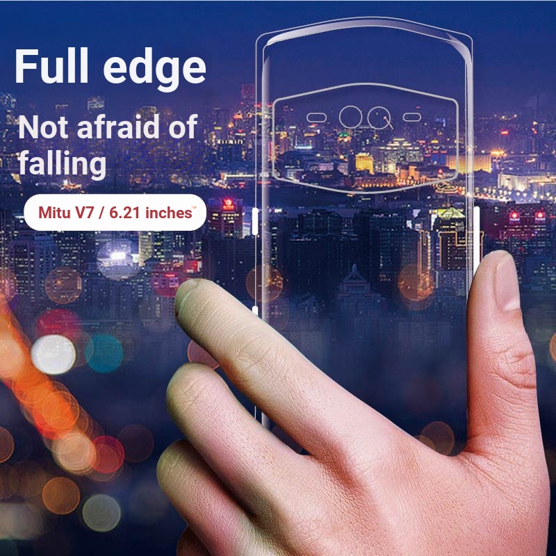 Meitu v7 เคสโทรศัพท์ meitu v7 ฝาหลัง Soft Shell MP1801 รวมทุกอย่างป้องกันกรณี meituv7 เคสซิลิโคน ins