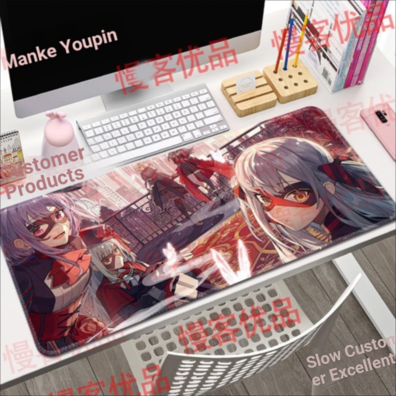 BanG Dream Its MyGO Aiyin Mouse Pad Xiangzi ขนาดใหญ่โต๊ะคอมพิวเตอร์ Pad Bangbang สินค้าซูชิ