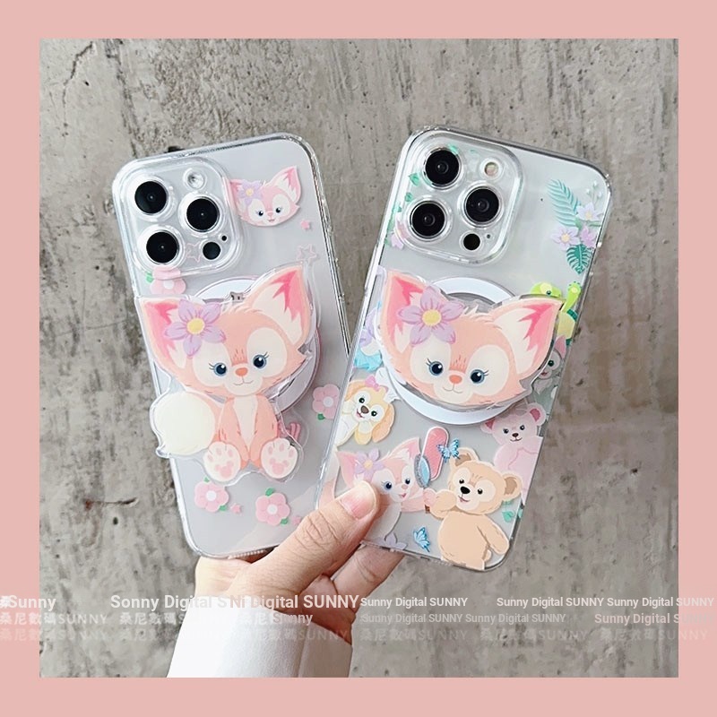 วงเล็บแม่เหล็กลินาเบลเคสโทรศัพท์ลินาเบลล์เคสโทรศัพท์แม่เหล็กเหมาะสําหรับ ไอโฟน 16 15 14 13 มือโปร สูงสุด