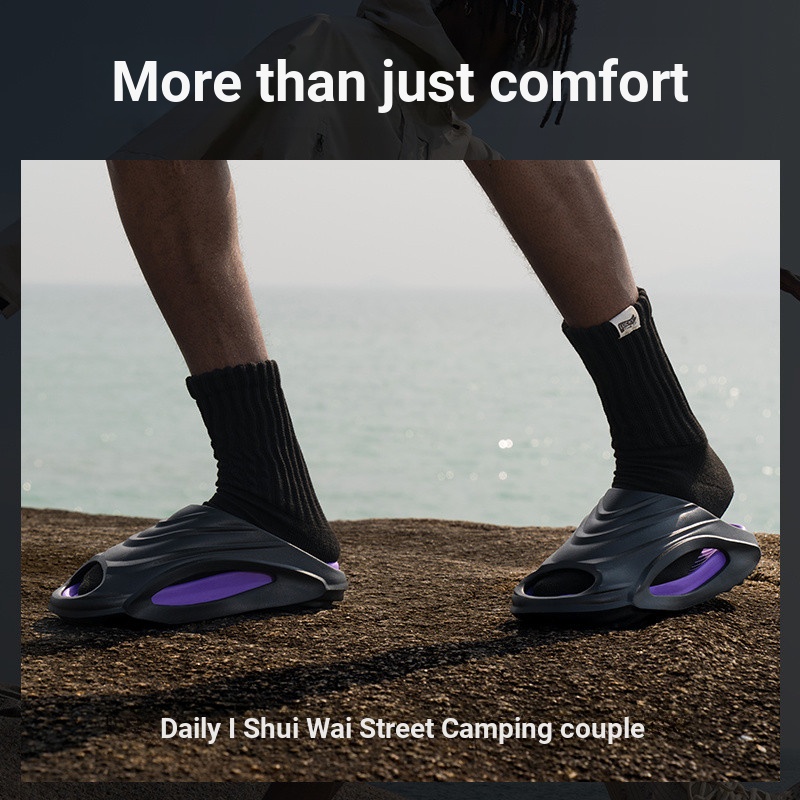 Ya Ya Yassia/Ya Beam รองเท้าแตะกีฬา Anti-Slip Shock-Absorbing ความสูง-Increasing บาสเกตบอลรองเท้าแตะ 2024 ฤดูใบไม้ผลิฤดูร้อนมะพร้าวรองเท้าแตะผู้ชายผู้หญิงคู่ Outing Leisure กลางแจ้ง Be