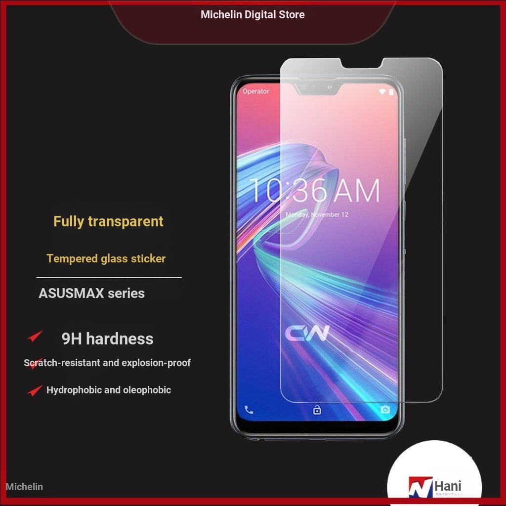 Asus Glass Sticker Glass Protector เหมาะสําหรับ Zenfone Max Pro M1 M2 ZB633KL ZB631KL