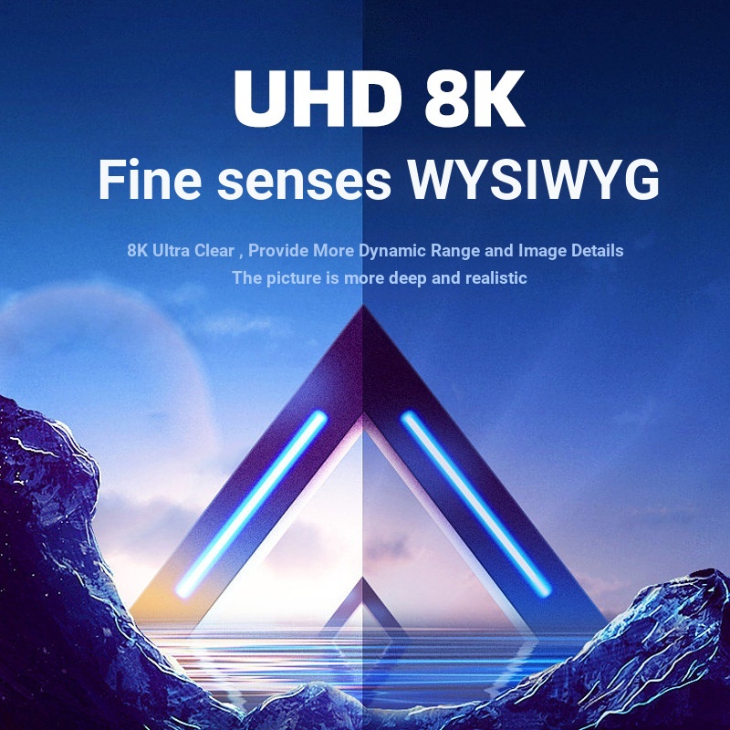 ตัวแปลง Micro/Mini HDMI HDMI C D-Type ชายหญิงอะแดปเตอร์ HD รองรับ HD 8K @ 60HZ HDMI2.1 ข้อศอกตรงชายหญิง