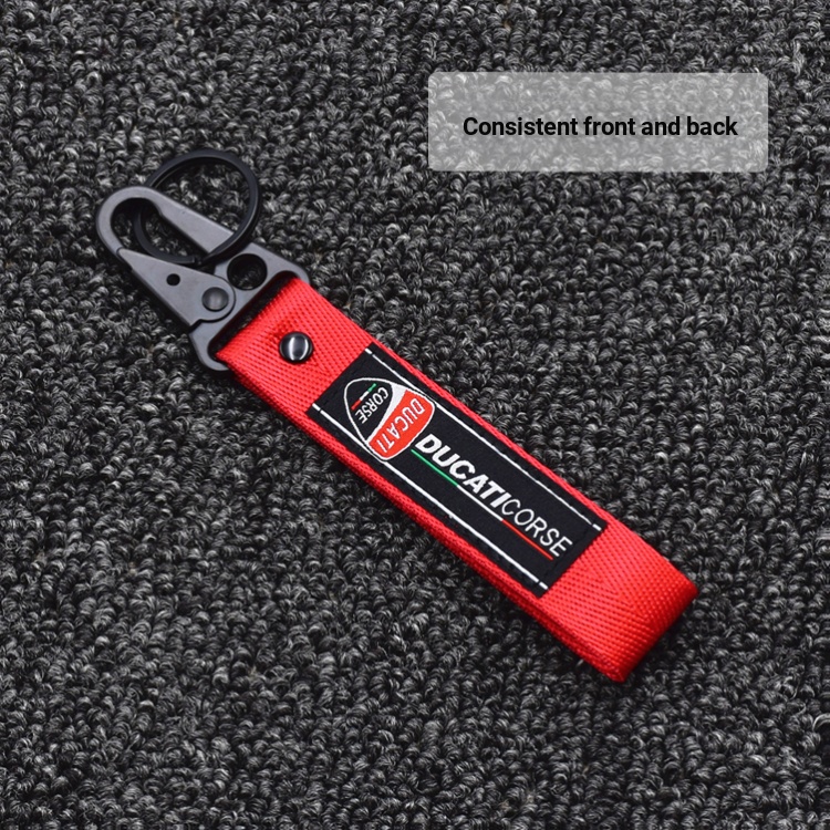 ราคาต่ํา DUCATI DUCATI DUCATI Street Fighter 848 899 696 796 1198 Big Velcro 1200 พวงกุญแจจี้