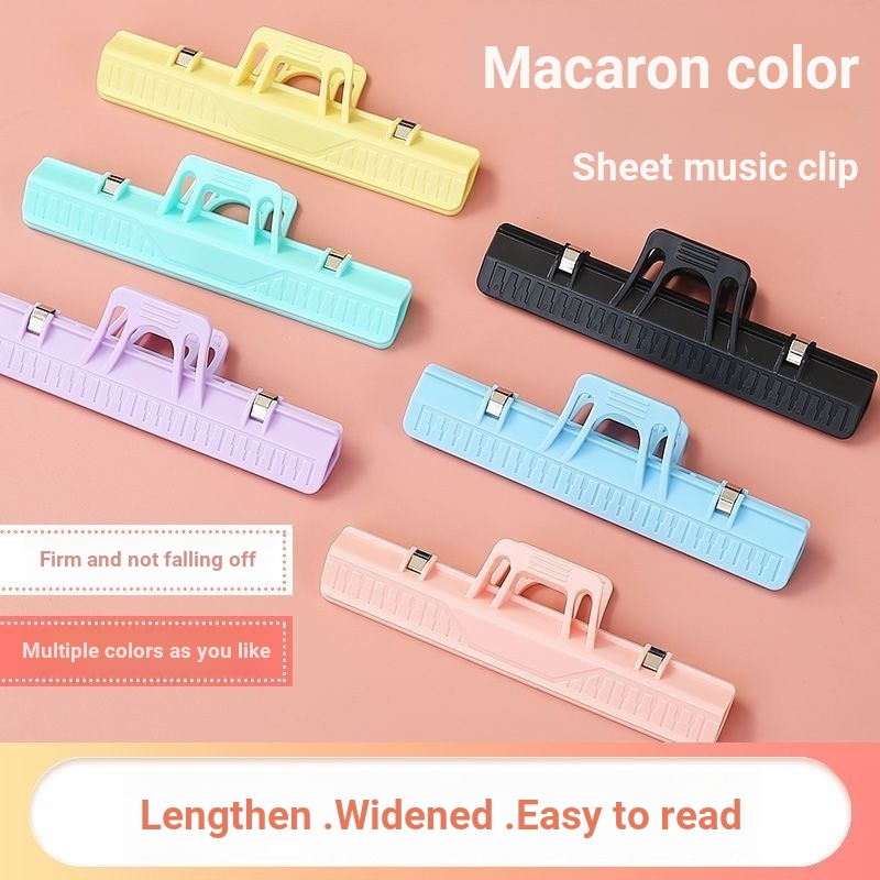 ◎คลิปคะแนนเพลง◎ มาการอง สีเพลงคะแนนคลิปเปียโนฝึกเฉพาะเปียโนคะแนนคลิปกว้างขึ้นหนาคะแนนคลิปหนังสือคลิปเครื่องดนตรีอุปกรณ์เสริม