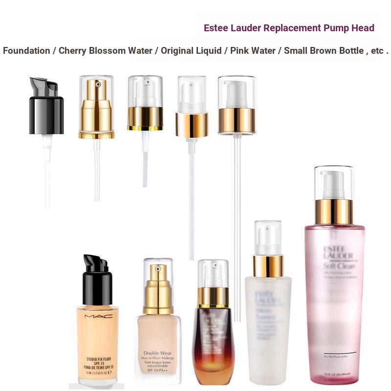 [ผลิตภัณฑ์ดูแลผิวแต่งหน้าหัวปั๊มหัวฉีด] [เฉพาะหัวปั๊ม] Dw/mac Liquid Foundation หัวปั๊มพิเศษผงน้ํา Cherry Blossom Water Original Liquid ขวดสีน้ําตาลขนาดเล็ก Estee Lauder เปลี่ยนหัวกด
