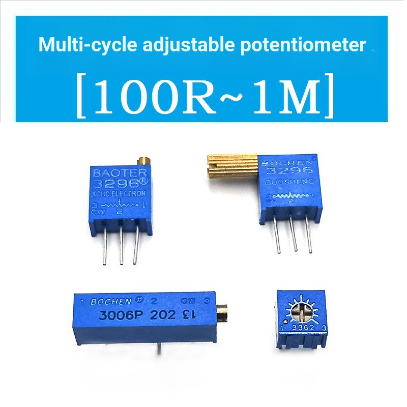 3296w 3296X 3362P 3006P ด้านข้างปรับด้านบนปรับ Multi-Circle Potentiometer 100R 200R 500R 1K ~ 1M