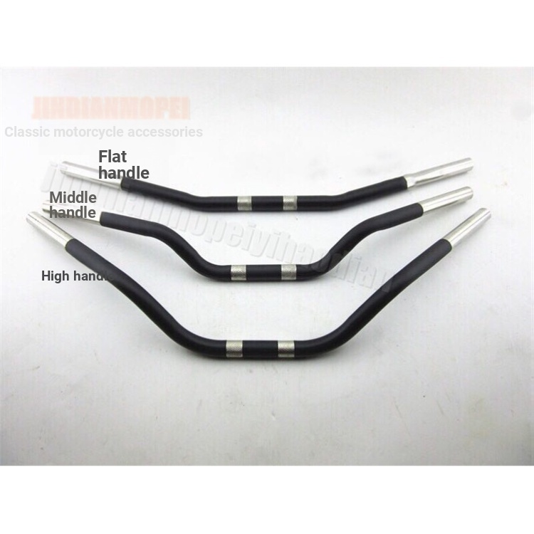 [NCSF] Harley Harley 883 48 1200 Fat Boy Retro Time Prince สแตนเลส 25.4 ซม.Retro Time Handlebar ดัดแปลงแฮนด์