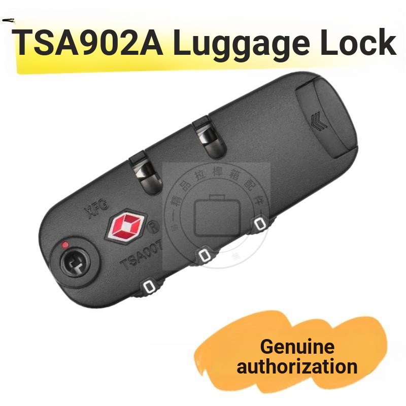 TSA902A ล็อคกระเป๋าเดินทางหัวเข็มขัดล็อคกระเป๋าเดินทางรถเข็นรหัสล็อคกระเป๋าเดินทาง Fixing ล็อค tsa ล