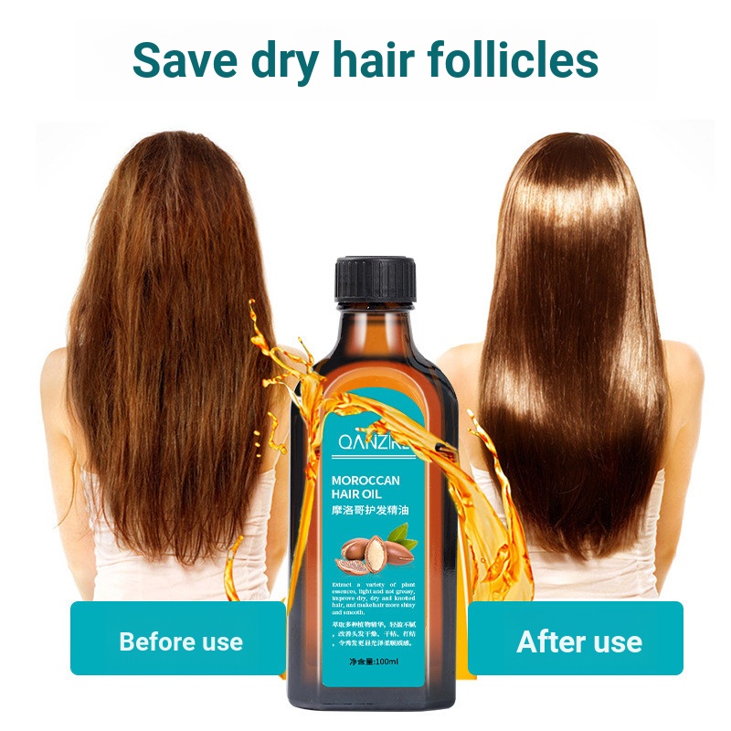 Cross-border e-bordere น้ํามันโมร็อกโก Argan Oil Hair Essential Oi100ml头发精油.A2025 LJ1P