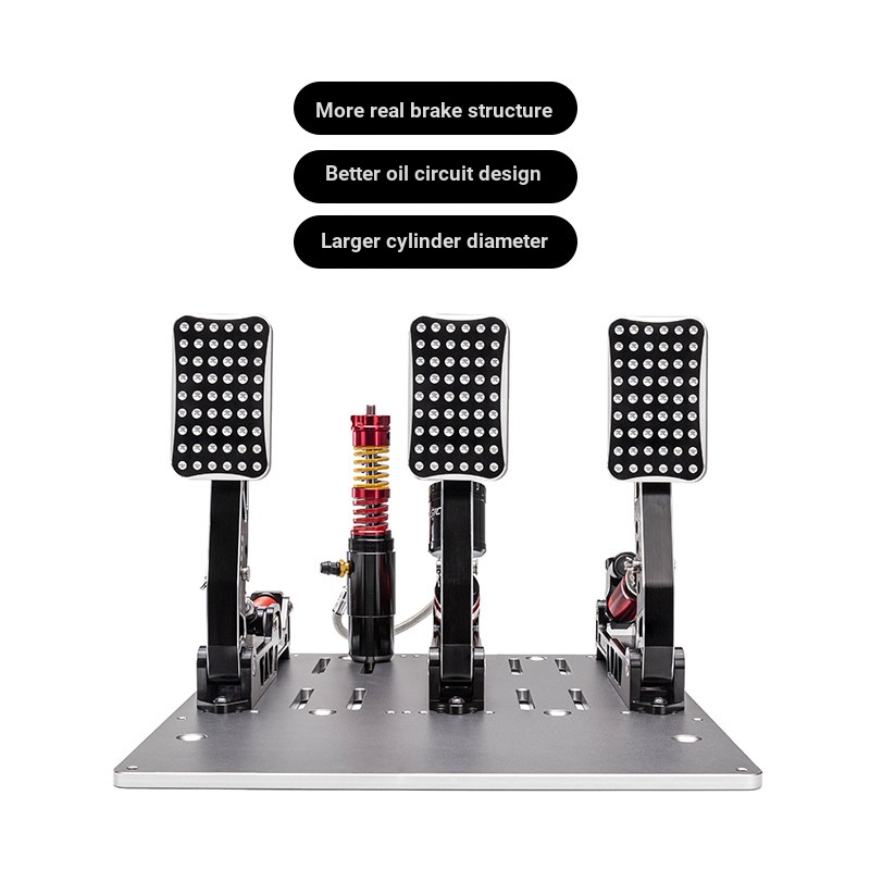 SIMAGIC SIMAGIC P2000-R เหยียบไฮดรอลิก Extreme Racing รถจําลองเกมพวงมาลัย Alpha mini