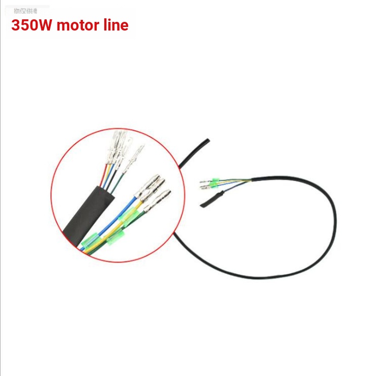 Tyk ไฟฟ้ารถมอเตอร์สาย 350w500w800w อุณหภูมิสูงมอเตอร์ Line Hall มอเตอร์สาย Phase Line Controller มอเ