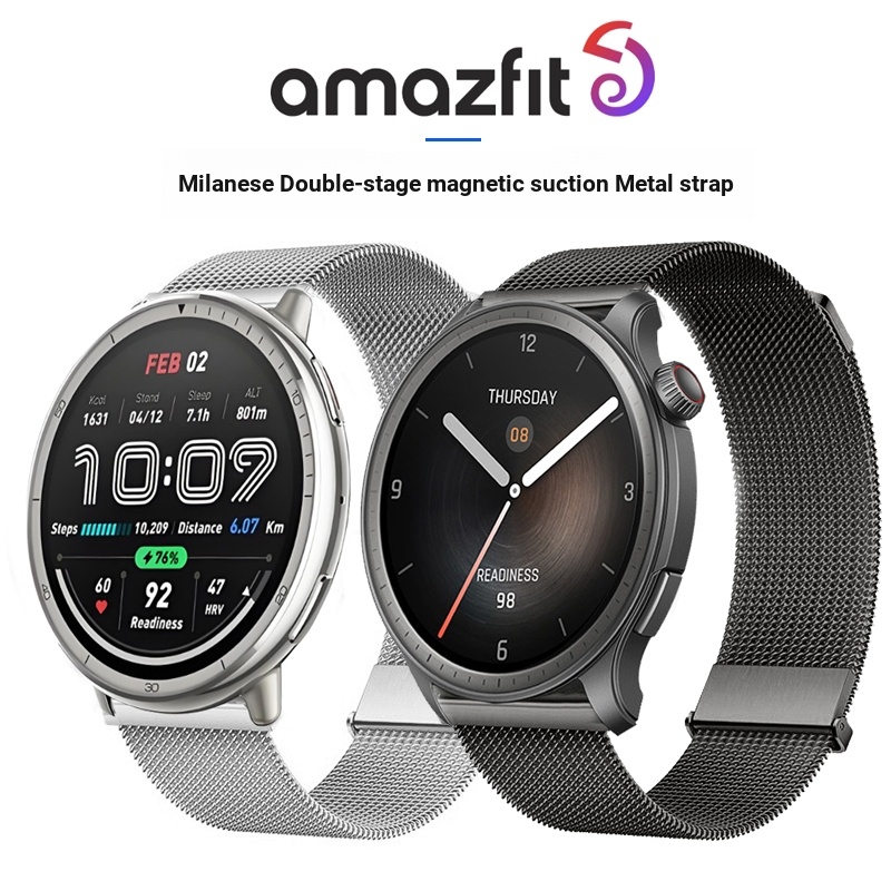 เหมาะสําหรับ amazfit balance 2 1 STRAP Huami Cheetah/Cheetah Pro Dual-ส่วนสายรัดข้อมือแม่เหล็กActive