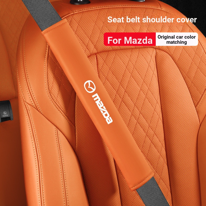 Mazda Mazda 3 เข็มขัดนิรภัยไหล่เข็มขัดนิรภัยฝาครอบความเครียดคอไหล่ฝาครอบความเครียด cx5 cx4 Ma 6 cx30