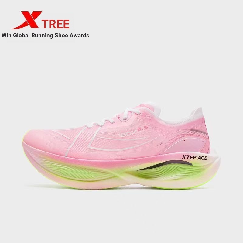 XTEP/เดินพิเศษ 160X3.5 PRO รองเท้าวิ่งรองเท้าผู้ชายกันกระแทก Breathable กีฬารองเท้า Marathon แผ่นคาร