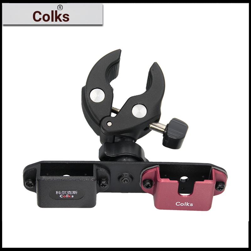 Colks Universal Hand Station MH48 Hand Microphone ที่วางโทรศัพท์มือถือ Car Hand Station Holder Microphone Metal Hanger 17mm Two-in-One Off-Road Stable Armrest Clip Bracket
