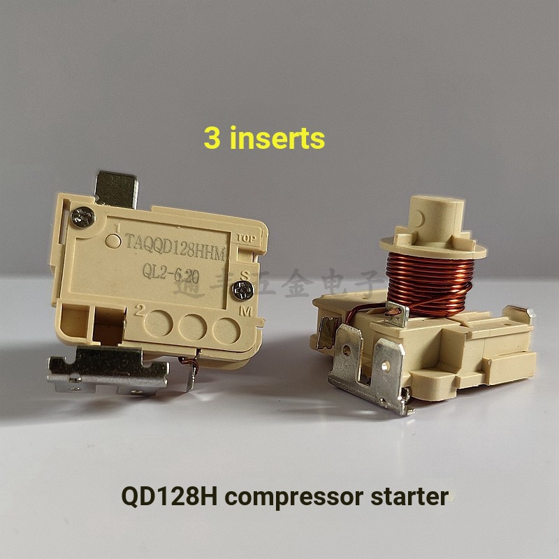 ตู้เย็นตู้แช่แข็งคอมเพรสเซอร์ Heavy Hammer Starter QD65H 75H 91H 110h128h สามารถเชื่อมต่อกับตัวเก็บป