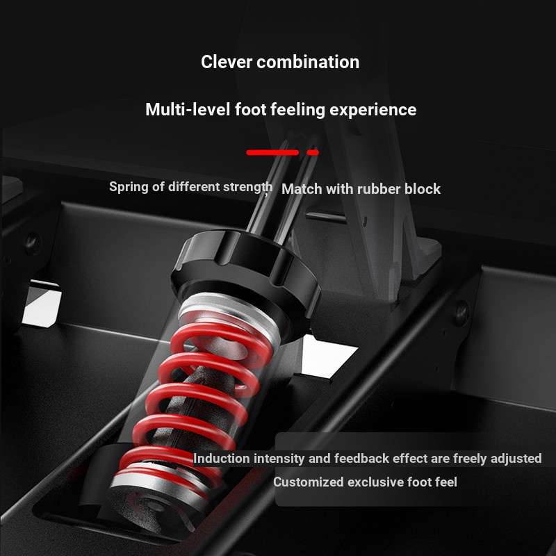 SIMAGIC Speed Magic P500 Racing Simulator Pedal 100กก.เซ็นเซอร์ความดันเกมพวงมาลัยP-500