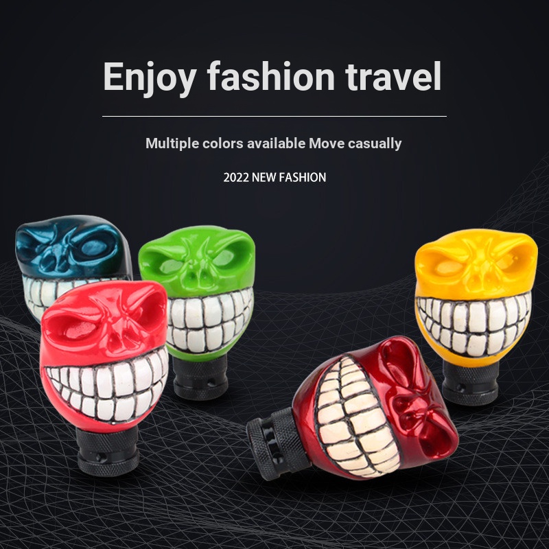 IB7O Alien Gear Shift Head การปรับเปลี่ยนรถเกียร์ Shift เรซินธรรมชาติเกียร์ Shift Wave Gear