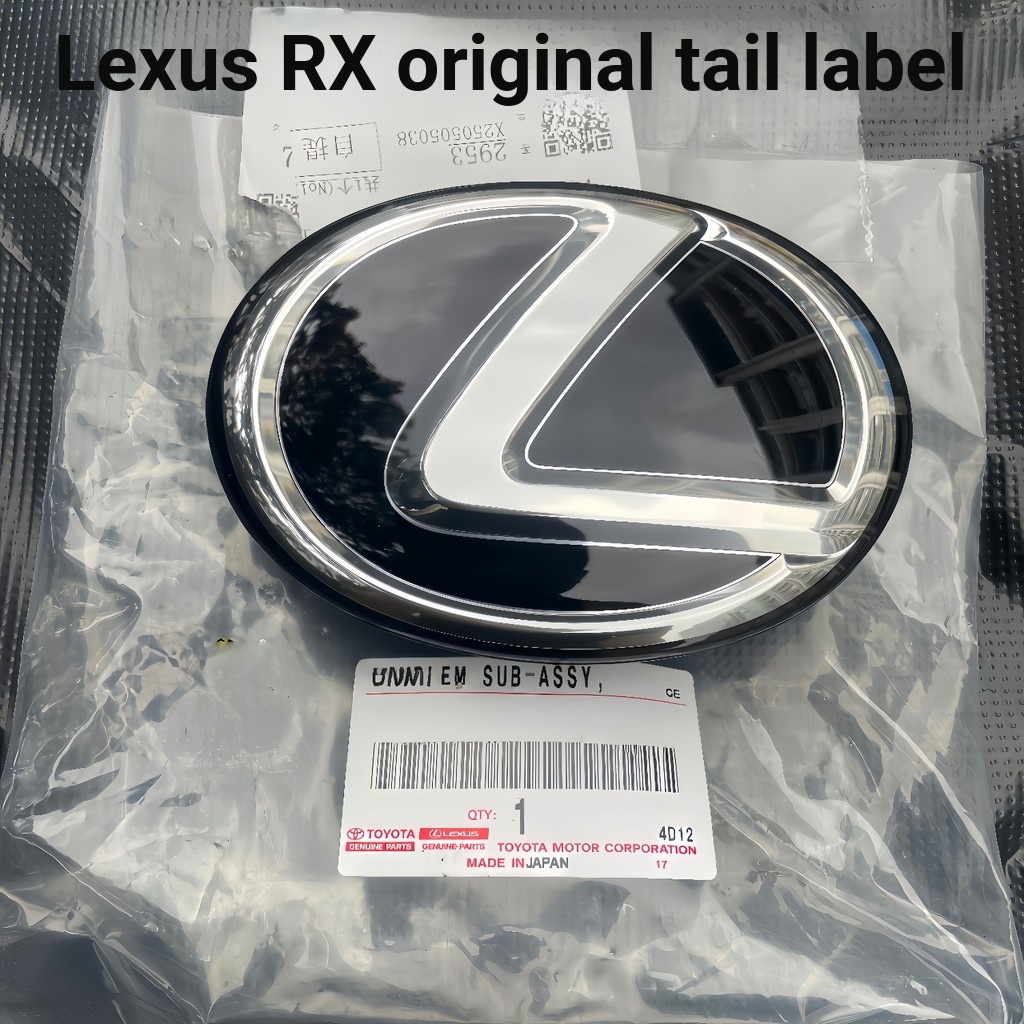 เหมาะสําหรับ Lexus RX300 โลโก้รถ rx200t โลโก้ด้านหลังคริสตัลโลโก้รถ RX350 ด้านหลังด้านหลังโลโก้แข็ง