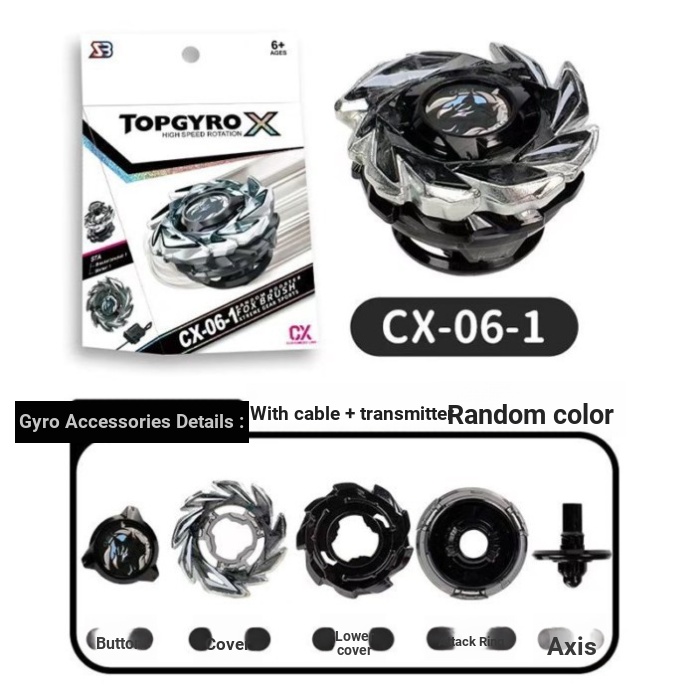 Beyblade UX-14CX-06CX-05 ชุดพร้อมเครื่องส่งสัญญาณ Hegemony Alloy Beyblade 2025 ของเล่น