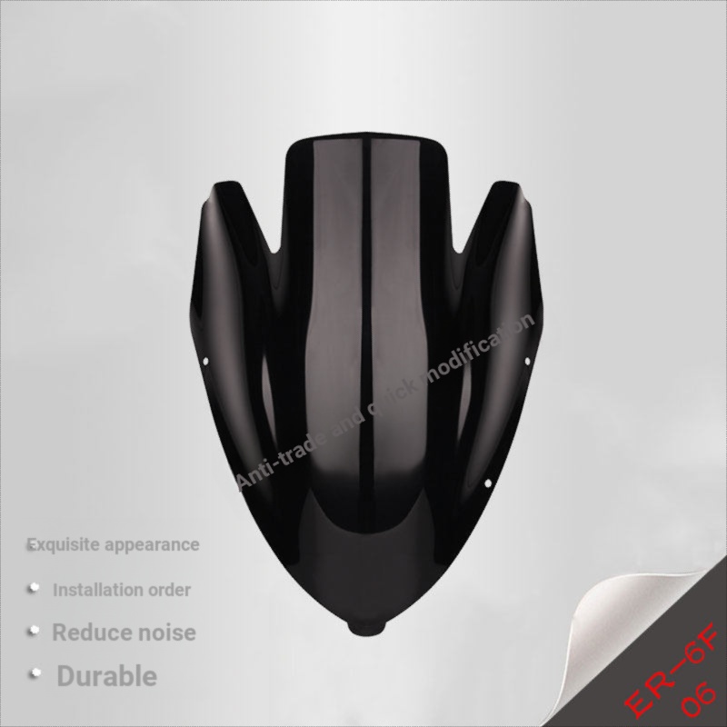 เหมาะสําหรับ Kawasaki ER6F 06-08 กระจก ER-6F12-18 กระจกหน้า ER-6F แว่นตา