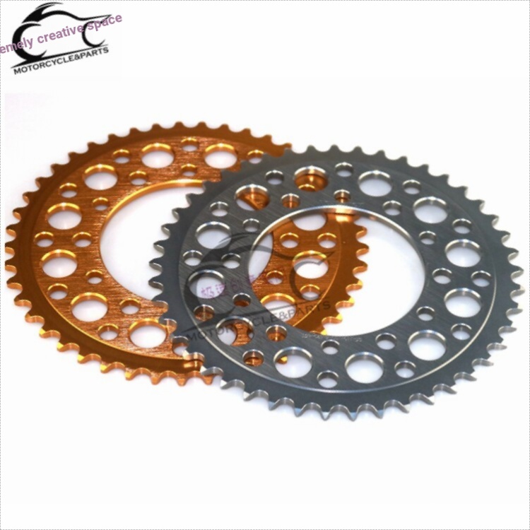 เหมาะสําหรับ KAWASAKI KAWASAKI Ninja400 Z400 ดัดแปลงน้ําหนักเบา CNC แผ่นโซ่ด้านหลังแผ่นโซ่ด้านหลัง