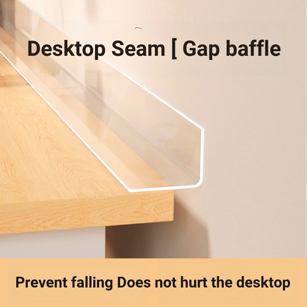 Desktop Gap Baffle Table โต๊ะด้านข้าง Gap PVC Baffle Clear Baffle Gap Baffle L-Shaped Baffle