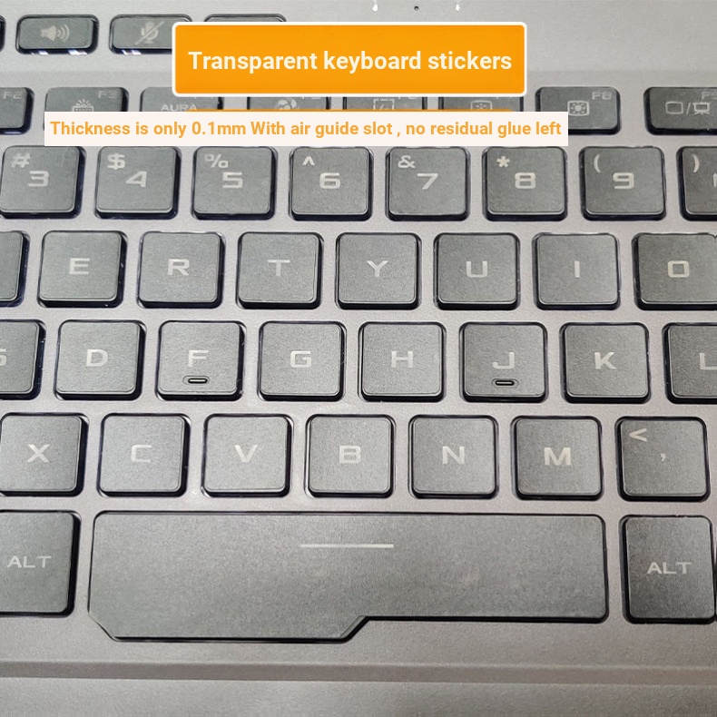 โปร่งใส God of War K650C K660D K680E K690 Z6 Z7M T6ti แป้นพิมพ์สติกเกอร์ปุ่มสติกเกอร์