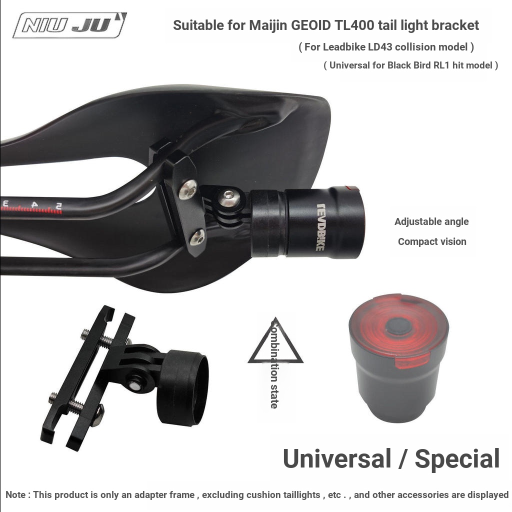 เหมาะสําหรับ Makin GEOID TL400 ไฟท้ายเบาะรองนั่งกล้อง Gopro Bracket สําหรับ LD43 RL1