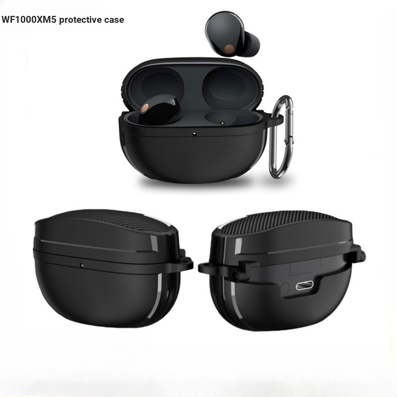 เหมาะสําหรับ Sony Sony WF-1000XM5 เคสหูฟังบลูทูธ Sonyxm5 เคสป้องกัน SonyWF-1000XM4 ชุดหูฟังเคส Sony 